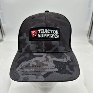 Tractor Supply Company TSC Truckers Cap Camo operation GURA Adjustable hat Black